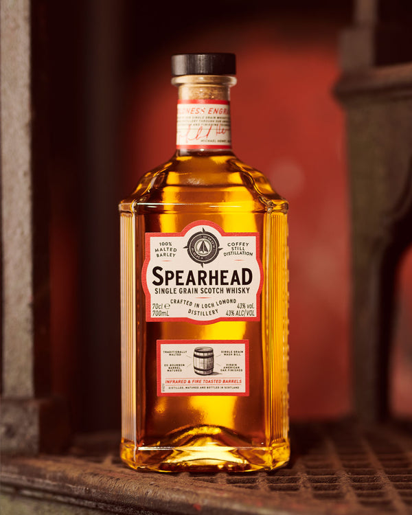 Grain scotch. Spearhead виски.